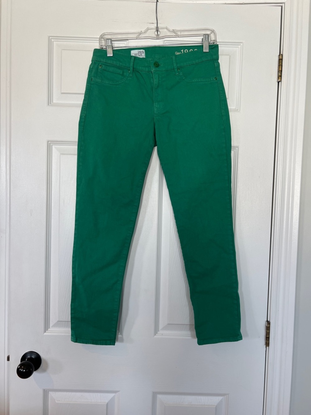 GAP Women's Emerald Green Ankle Crop Jeans